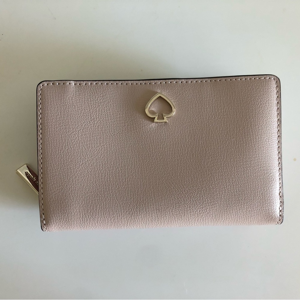 Kate spade wallet in pale pink